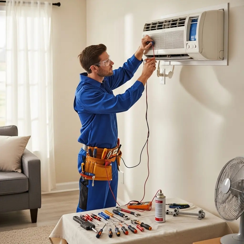 Adapazarı Arçelik Arçelik klima gaz dolumu ve bakım – Enerji verimliliği artırıldı. - Teknik servis örneği